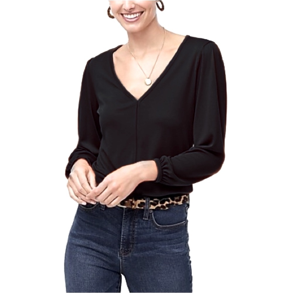 J Crew Drapey V-Neck Top